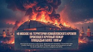 МОСКВА СНОВА МОЩНО ПЫЛАЕТ В ОГНЕ МОСКВА ГОРИТ КВЕСТРУМ В ОГНЕННОМ АДУ