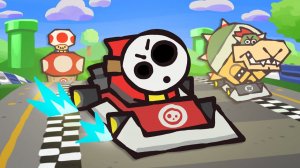 Shy Guy Kart DS — лучшие мультфильмы про Супер Марио