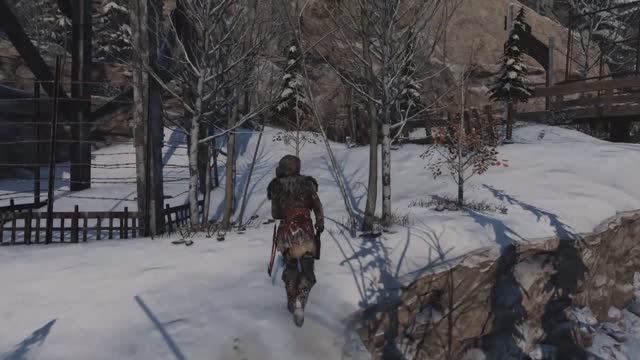 Rise of the Tomb Raider Зачистить Пещеру от Волков #12