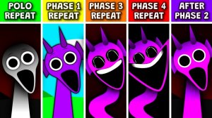 INCREDIBOX SPRUNKI: POLO 🤵, ФАЗЫ 1,3,4 🔁 ПОВТОРЯЮТ ФАЗУ 2! ♾️🌀
