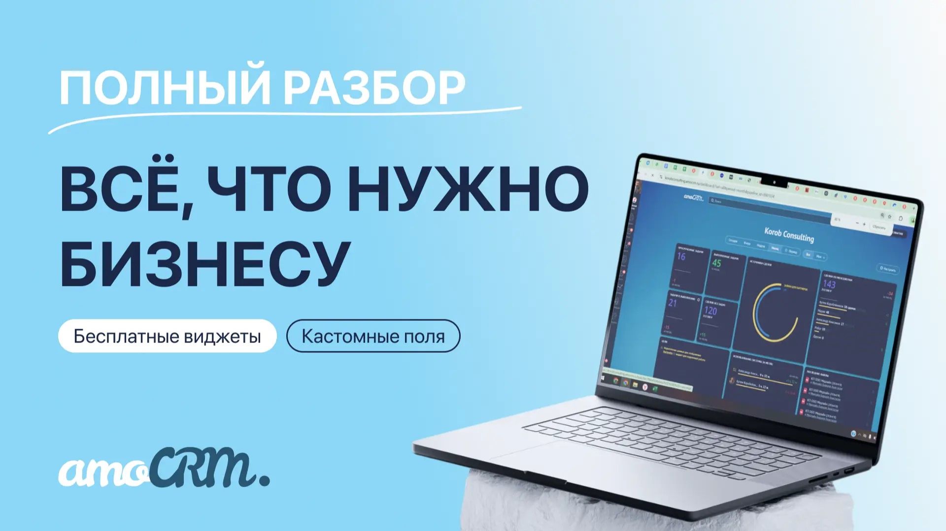 AmoCRM: полный разбор для бизнеса. Что умеет, как настроить, сколько стоит