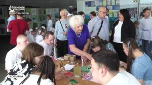 В Новозыбкове открылась выставка работ воспитанников «Радимичи детям Чернобыля»