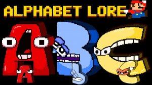 🔤🍄 Азбука Лор (A - Z…) But They Маленький in Марио Bros 🍄🔤