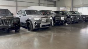 BRABUS 700 Rolls-Royce Cullinan 2026 года — звук, интерьер и экстерьер