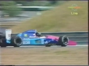 Формула 1. Разворот Хилла на Гран-при Венгрии 1992 (пятничная квалификация)