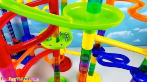 Kids Learning Colors with Imaginarium Motorized Marble Maze Run Race Toy