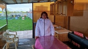 Открываем дачный сезон!  Смотрю как  перезимовала летняя кухня!
