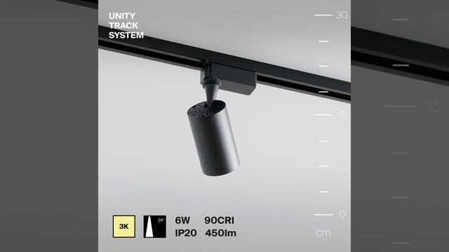 Светильник Maytoni Unity Vuoro TR003-1-6W3K-S-B смотреть онлайн