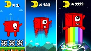 🌀 Finish The Pattern？ Число 1 Upgrades with EVERY Jump in Лабиринт Уровень вверх 🌀