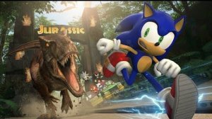 Sonic Travels to Jurassic Park