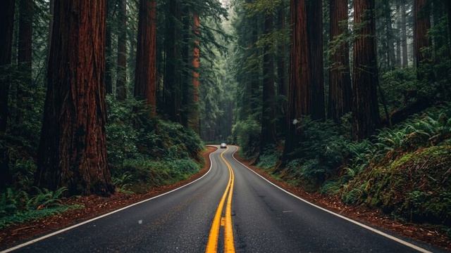 Dissolving Into the Road ｜ Ambient Guitar Music for Relaxing, Studying, Sleeping and Driving