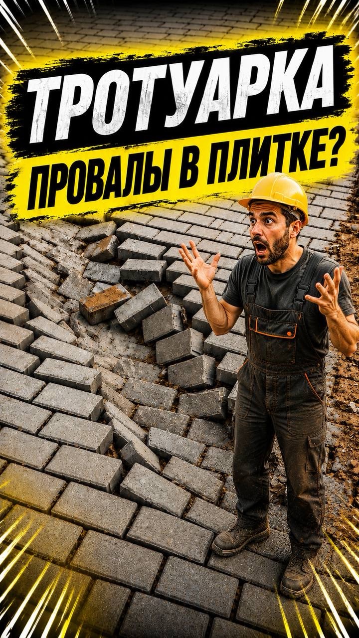 Провалы в плитке?