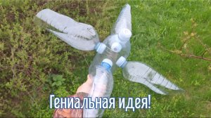 Почему я Раньше до этого не додумался, Как сделать Ветряк отпугиватель птиц за 4 минуты!