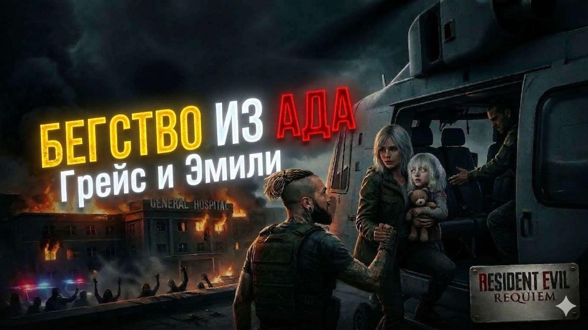 Resident evil requiem #6 Бегство из ада
