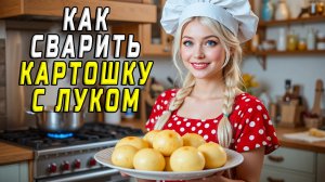 Как сварить картошку с луком