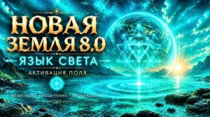 НОВАЯ ЗЕМЛЯ 8.0 • ЯЗЫК СВЕТА • МЕДИТАТИВНАЯ АКТИВАЦИЯ ПОЛЯ