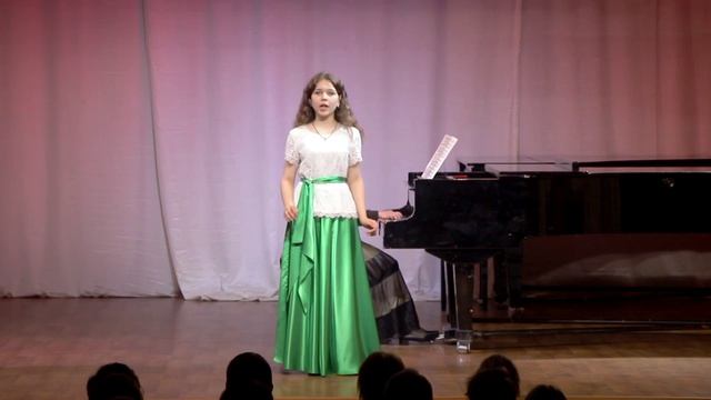 10 "Венецианская ночь", М. Глинка, сл. И. Козлова, Исп. Бехтемырова Ульяна