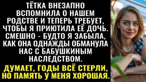 Истории из жизни| У тебя ведь лишняя квартира |Аудио рассказы|Жизненные истории