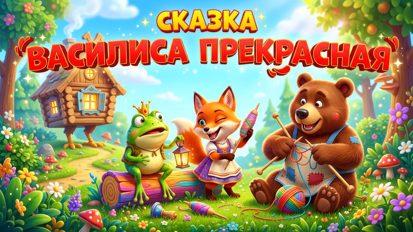 Василиса Прекрасная | Русская народная сказка | Мультфильм для детей смотреть онлайн