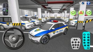 Все полицейские машины паркуются на парковке - Игра для Андроид. Яркие мультики для детей смотреть!