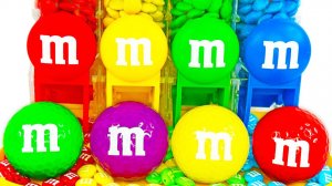 Мультики для детей. Мячики для гольфа из конфет M&M'S. Мультики для малышей смотреть.