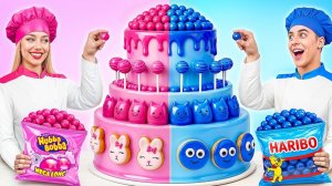 Розовое vs Синее Украшение Торта Челлендж # Мальчики против Девочек от Multi DO Smile