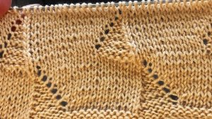 КРАСИВЫЙ ИЗЯЩНЫЙ УЗОР СПИЦАМИ🧶