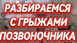 РАЗБИРАЕМСЯ С ГРЫЖАМИ ПОЗВОНОЧНИКА