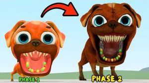 Новая эволюция Чомпи Чейзи, фаза 2, из Dark Pals, 1-й этаж, Garry's Mod