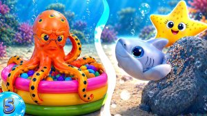 В школе день игр! Шарки узнаёт секрет, как выигрывать в прятки. И помогает морской звездочке 🌟