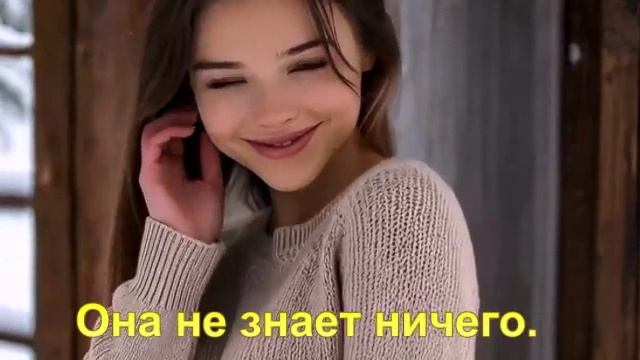 Она не знает ничего.