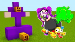 Poppy Playtime_ Лилли любит косички 😍 Рад аддон в Minecraft