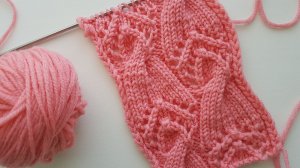 💗 Ажурные дорожки с сердечками — узор спицами для стильных изделий | Подробный мастер-класс 💗