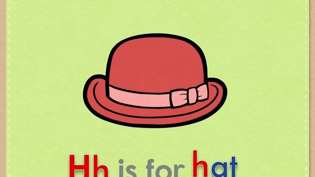 Letter Hh ABC book