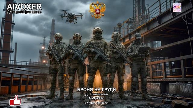 Броня на груди  | Военная песня 2026 | AIVOXER #патриотическаяпесня #песниовойне