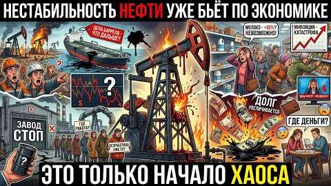 Как нестабильность нефти уже влияет на экономику — и это только начало экономического хаоса