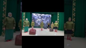 Конкурсная работа службы семьи в Хайбуллинском районе.  Мини-спектакль « У войны не женское лицо»