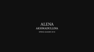Показ женской коллекции Alena Akhmadullina весна-лето 2018