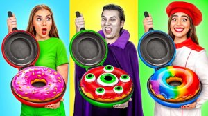 Кулинарный Челлендж# Я против Вампира # Эпичная Битва с Едой от Mega DO Challenge