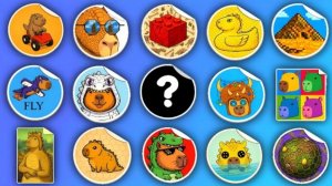 ВСЕ НАКЛЕЙКИ С ДИНОЗАВРАМИ Super Bear Adventure/Приключения Супер Медведя