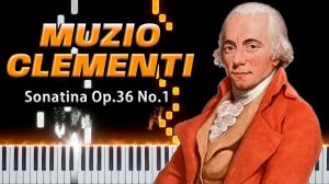 Sonatina Op.36 No.1 / Allegro (Муцио Клементи) 【 НА ПИАНИНО 】