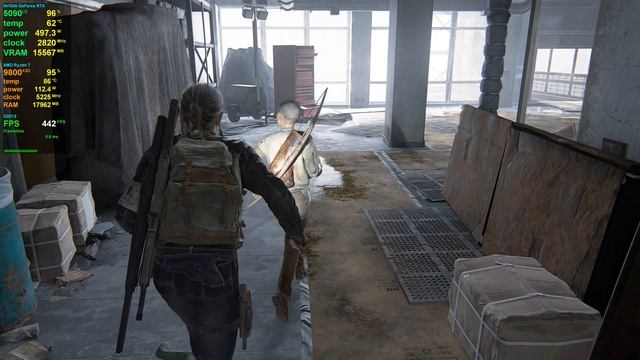 The Last of Us Part II (RTX 5090LC 32GB) Максимальная ультра графика!