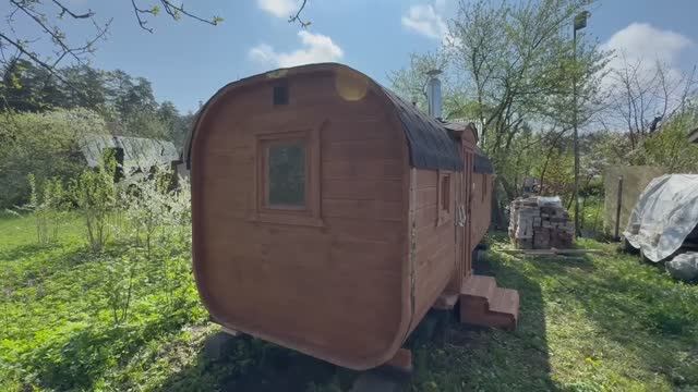 Баня бочка 