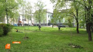 В городе стартовал покос травы
