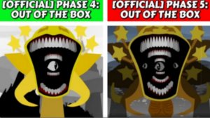 Sprunki ⟨Official⟩ Out Of The Box Phase 4 Против 🆚 ⟨Official⟩ 5 фазы Out Of The Box