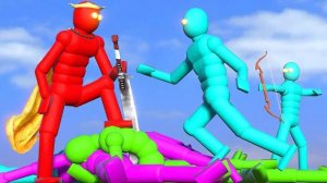 ГТА 5 КОРОЛЕВСКАЯ БИТВА НА КРЫШЕ!! РЕКДОЛ ФИЗИКА В GTA 5
