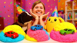 Шоколадка забыла про день рождения! 🎂 Спасаем праздник и печём большой торт 🐰🍰