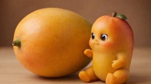 Милые или жуткие? фруктовые детеныши и большие фрукты 🍊👶 — Невероятно приятное ASMR-видео