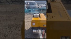 🎥 Видео-обзор дорожного ручного катка 560 кг из Китая: сила вибрации 2 тонны