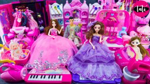 Играем в игрушки из мультика принцесса кукла Барби. Мультфильм для детей. ASMR АСМР